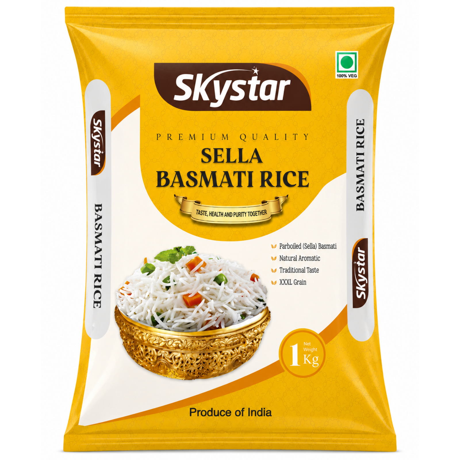 Skystar Golden Sella Basmati Rice